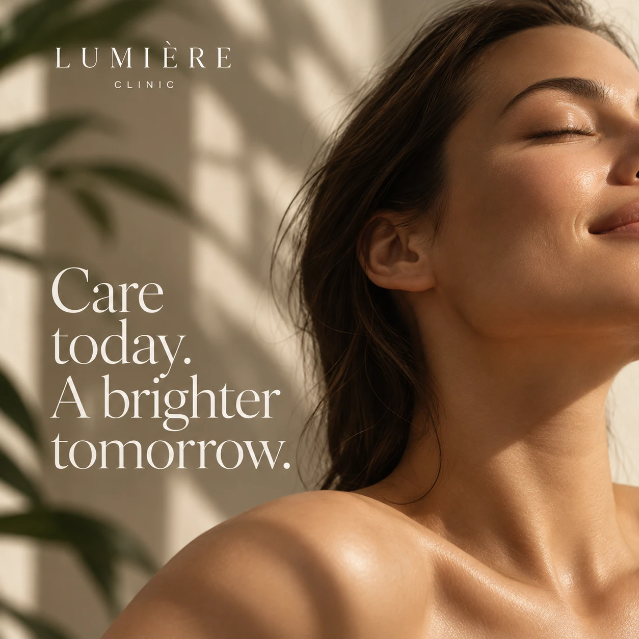 LUMIÈRE CLINIC · Digital ads / PPC 005 · Clinic · calm and clarity