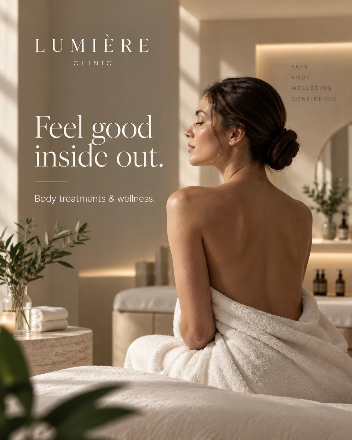 LUMIÈRE CLINIC · Digital ads / PPC 006 · Clinic · calm and clarity