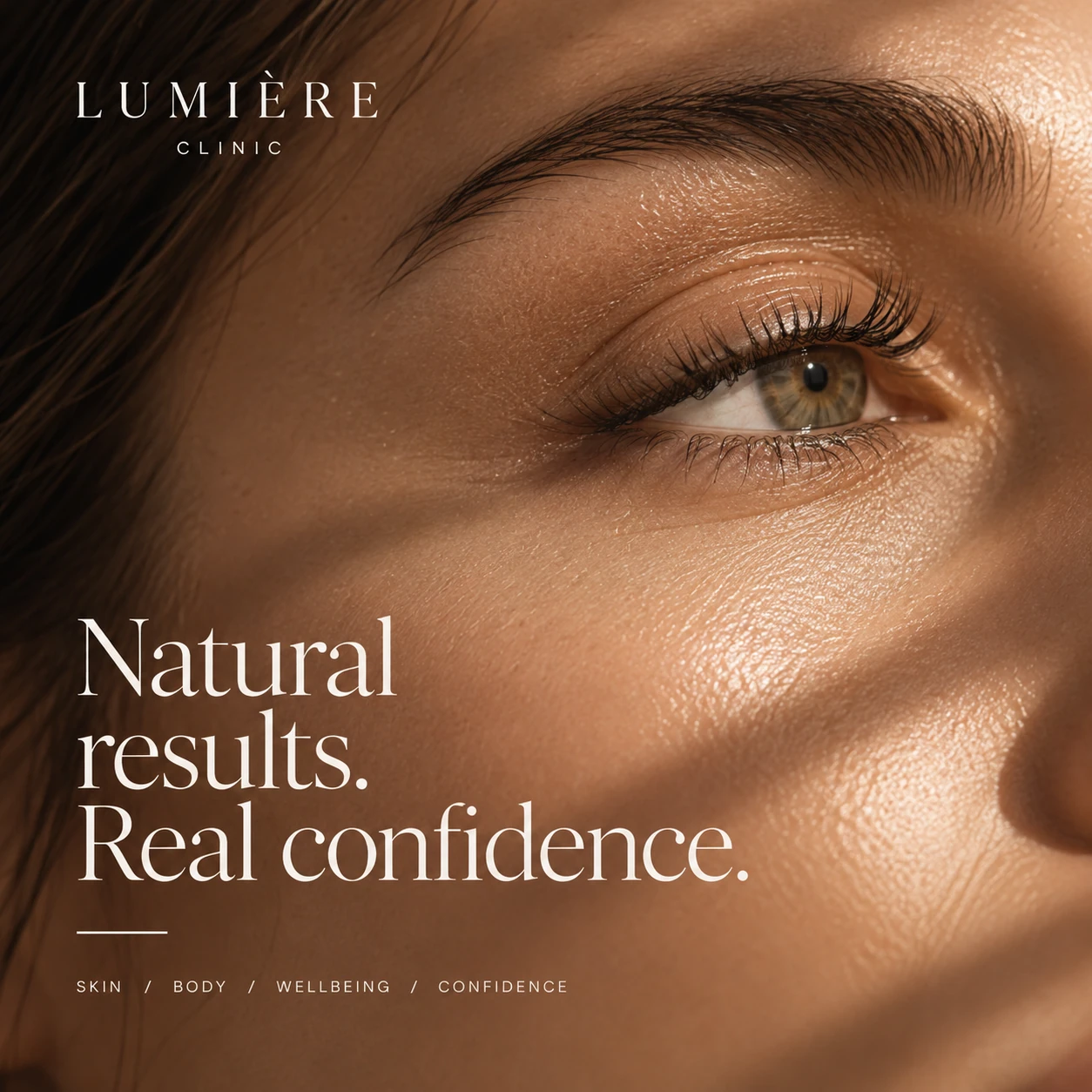 LUMIÈRE CLINIC · Digital ads / PPC 009 · Clinic · calm and clarity