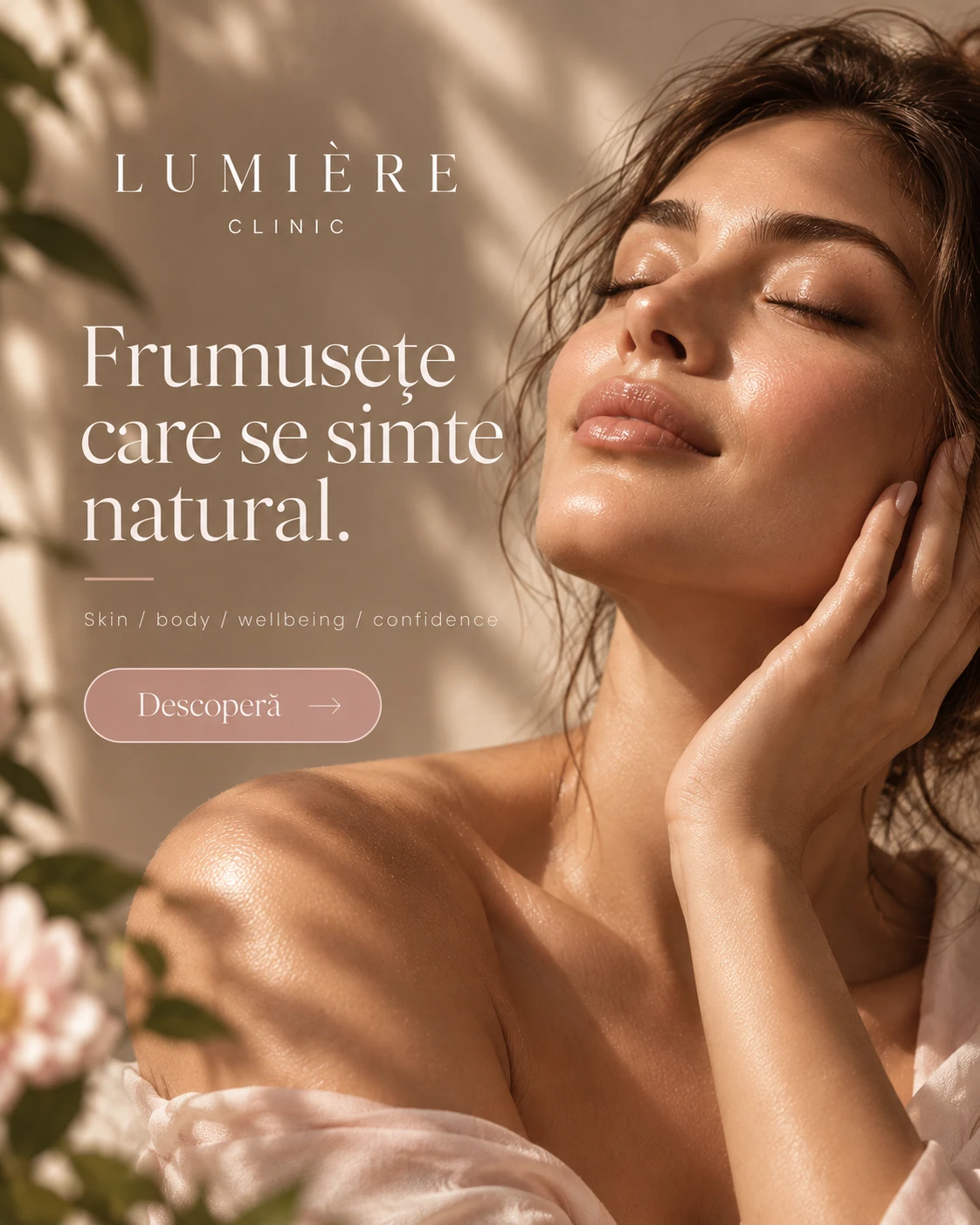 LUMIÈRE CLINIC · Digital ads / PPC 010 · Wellness · a warmer tone