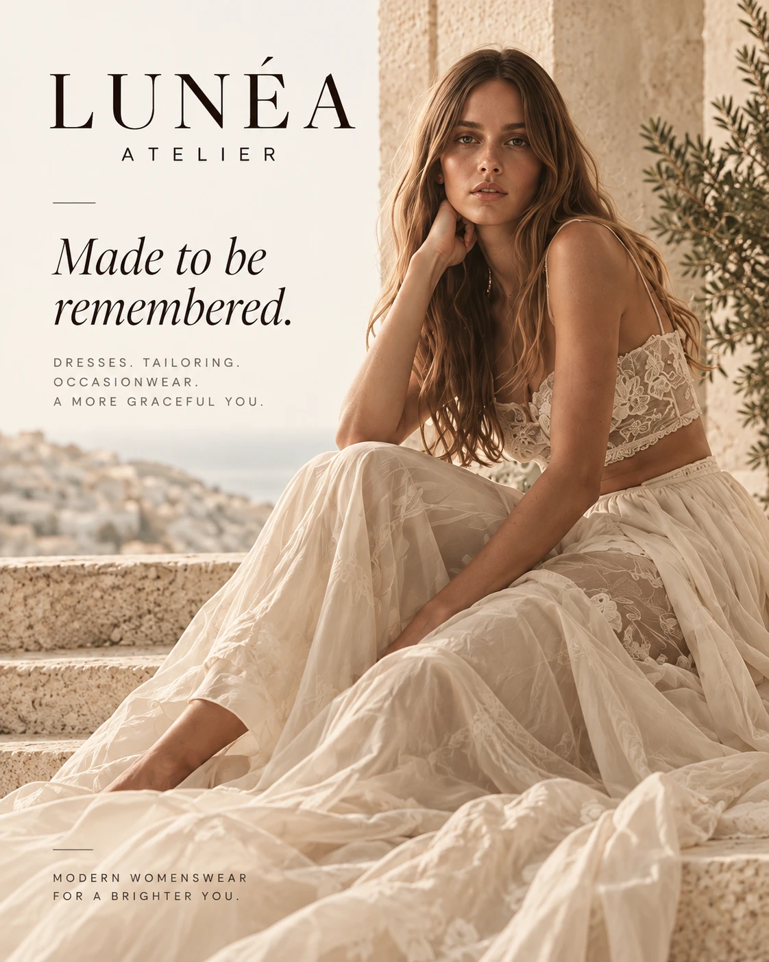 LUNÉA ATELIER · Feed · message and context