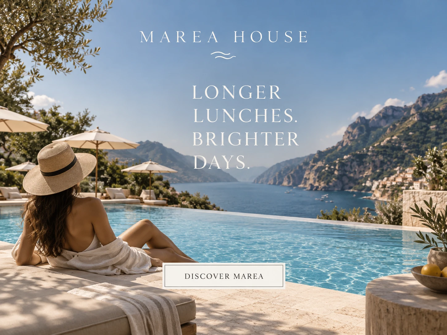 MAREA HOUSE · Digital ads / PPC 003 · The brand world