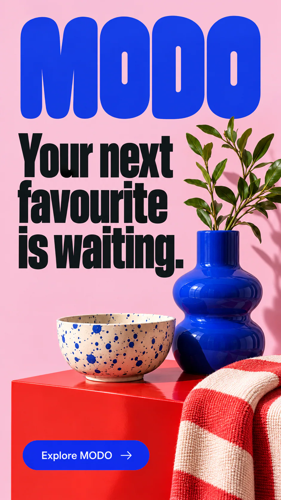 MODO · Digital ad 5 · Color blocks
