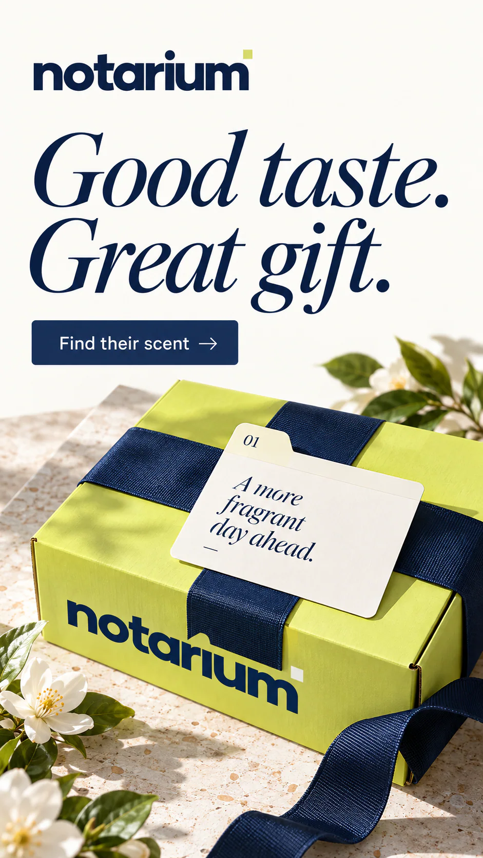 NOTARIUM · Format vertical · varianta 3