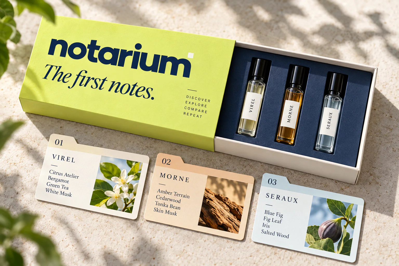 NOTARIUM · Identitate aplicată · mockup