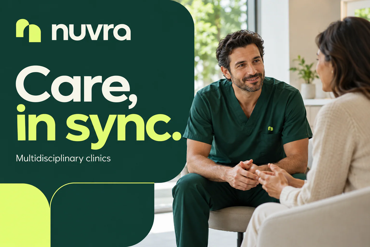 NUVRA · Care, in sync.