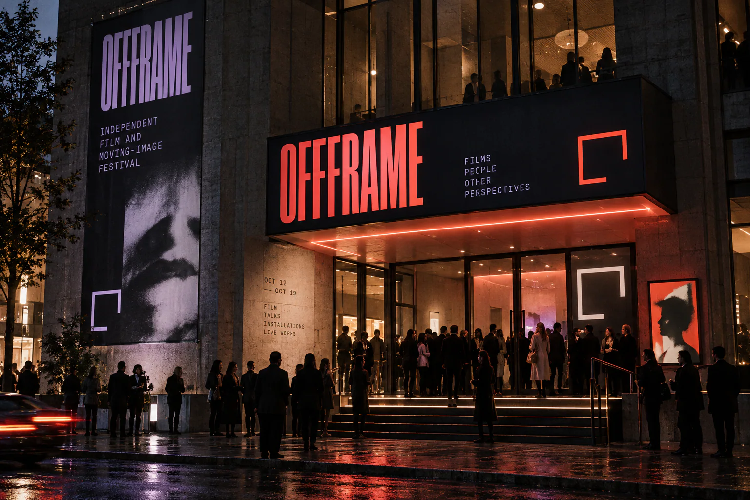 OFFRAME · The experience in context