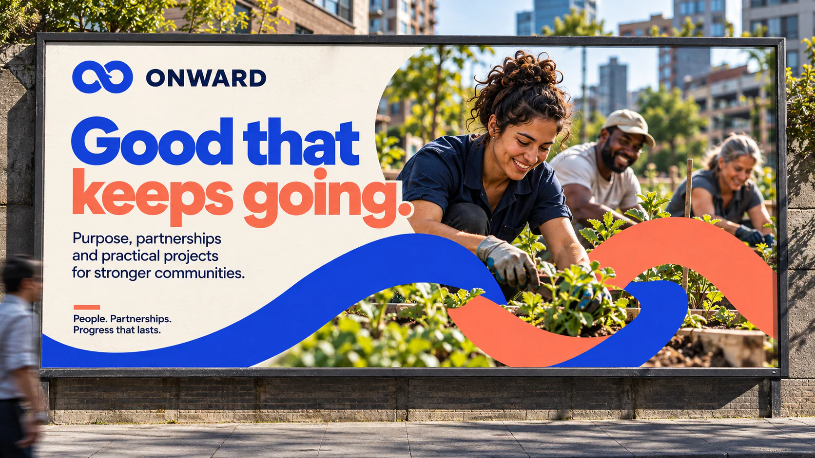 ONWARD · Outdoor · placement mockup