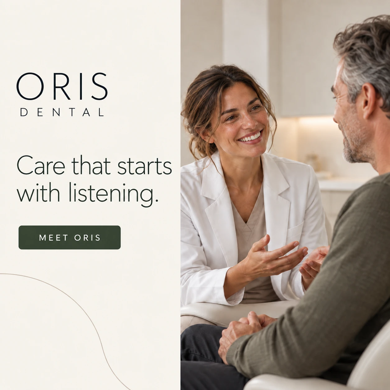 ORIS DENTAL · Digital ads / PPC 006 · The brand world