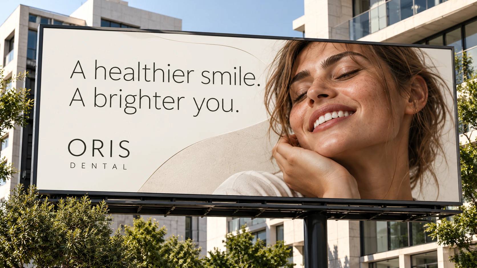 ORIS DENTAL · Outdoor · placement mockup