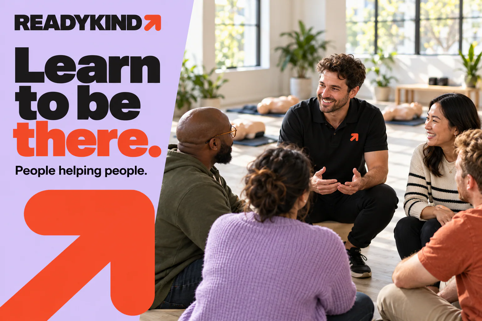 READYKIND · Learn to be there.