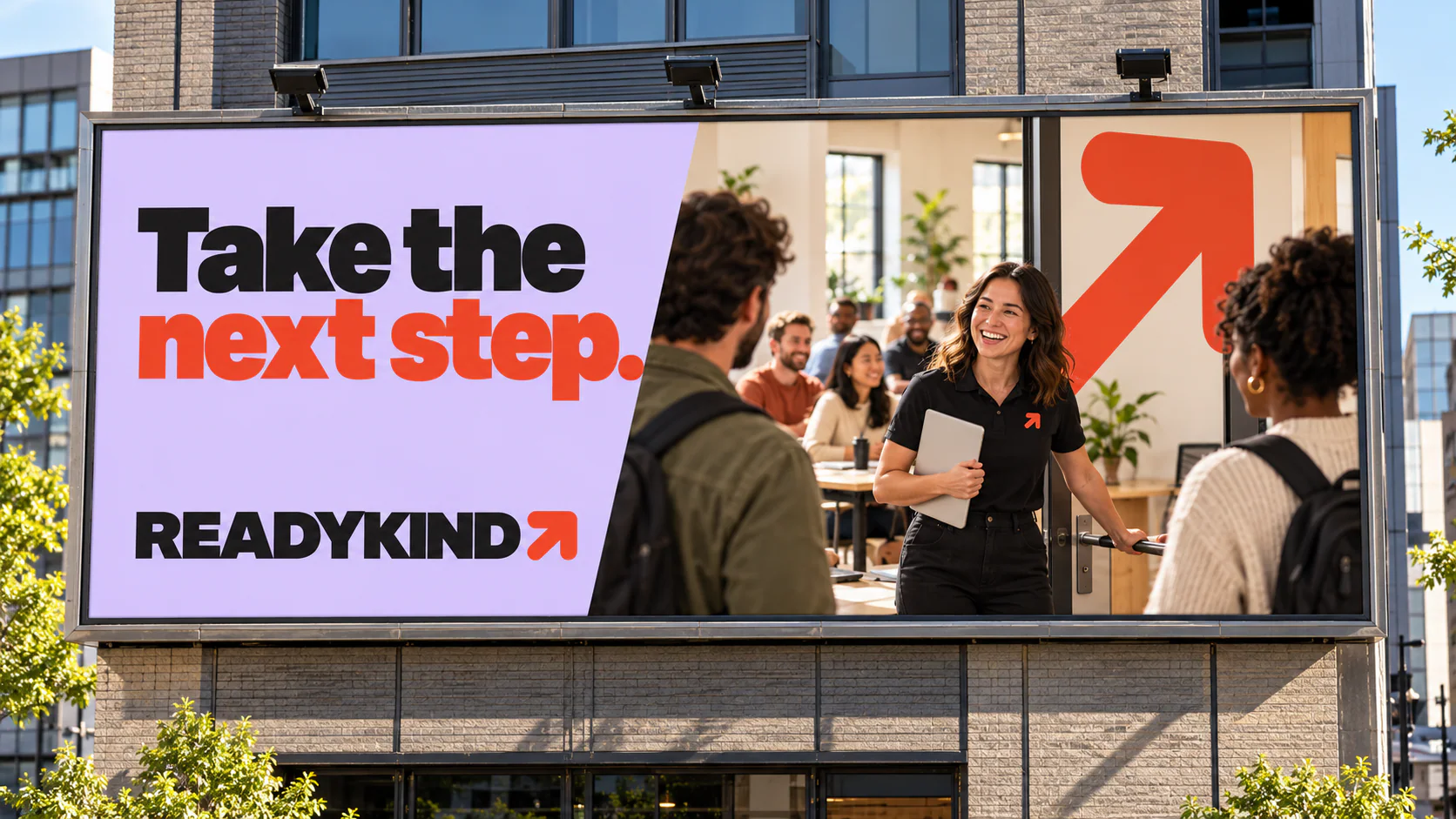 READYKIND · Outdoor · placement mockup