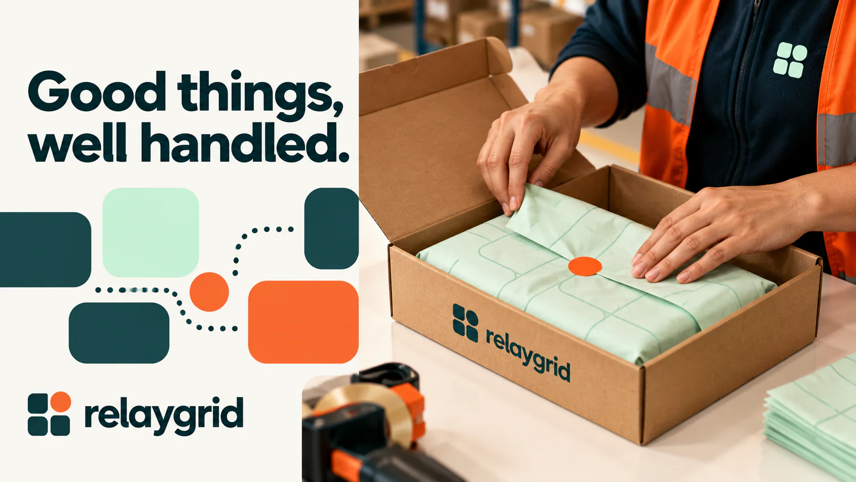 RELAYGRID · Key visual 3 · The connected modules
