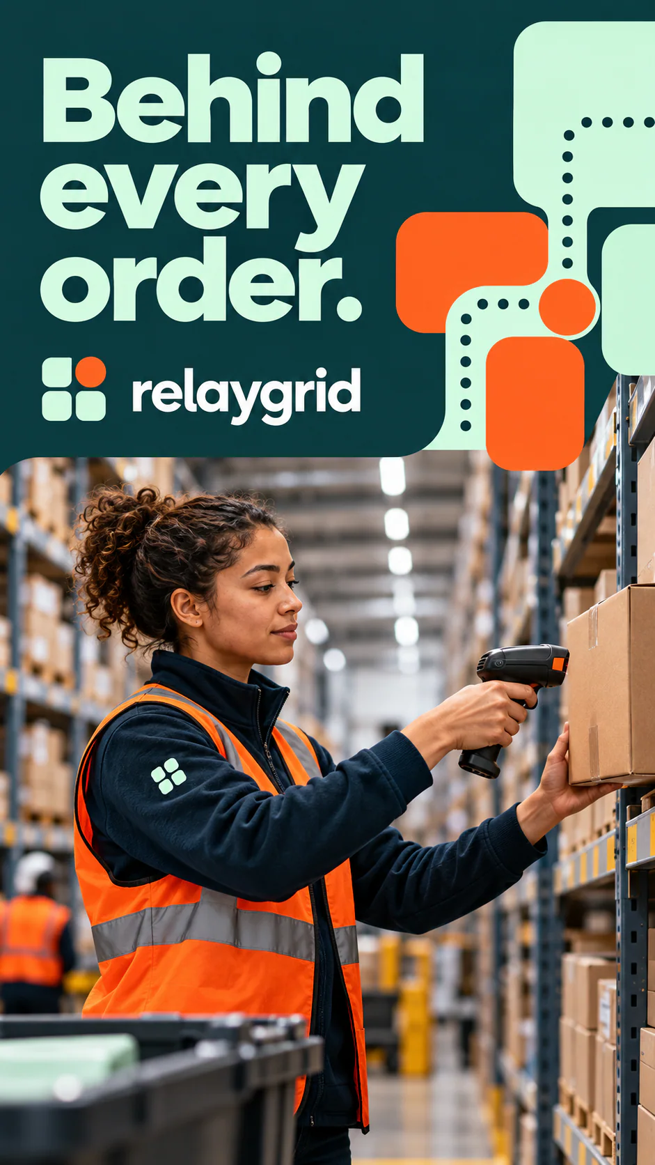 RELAYGRID · Vertical format · variation 2