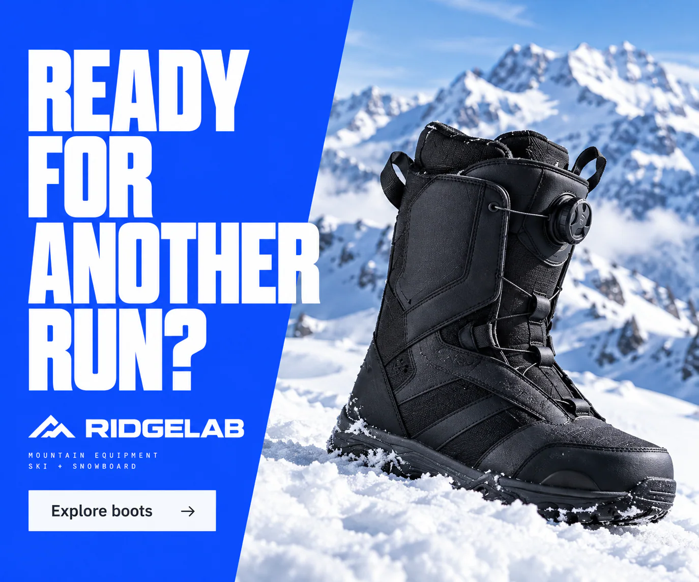 RIDGELAB · Digital ad · display format