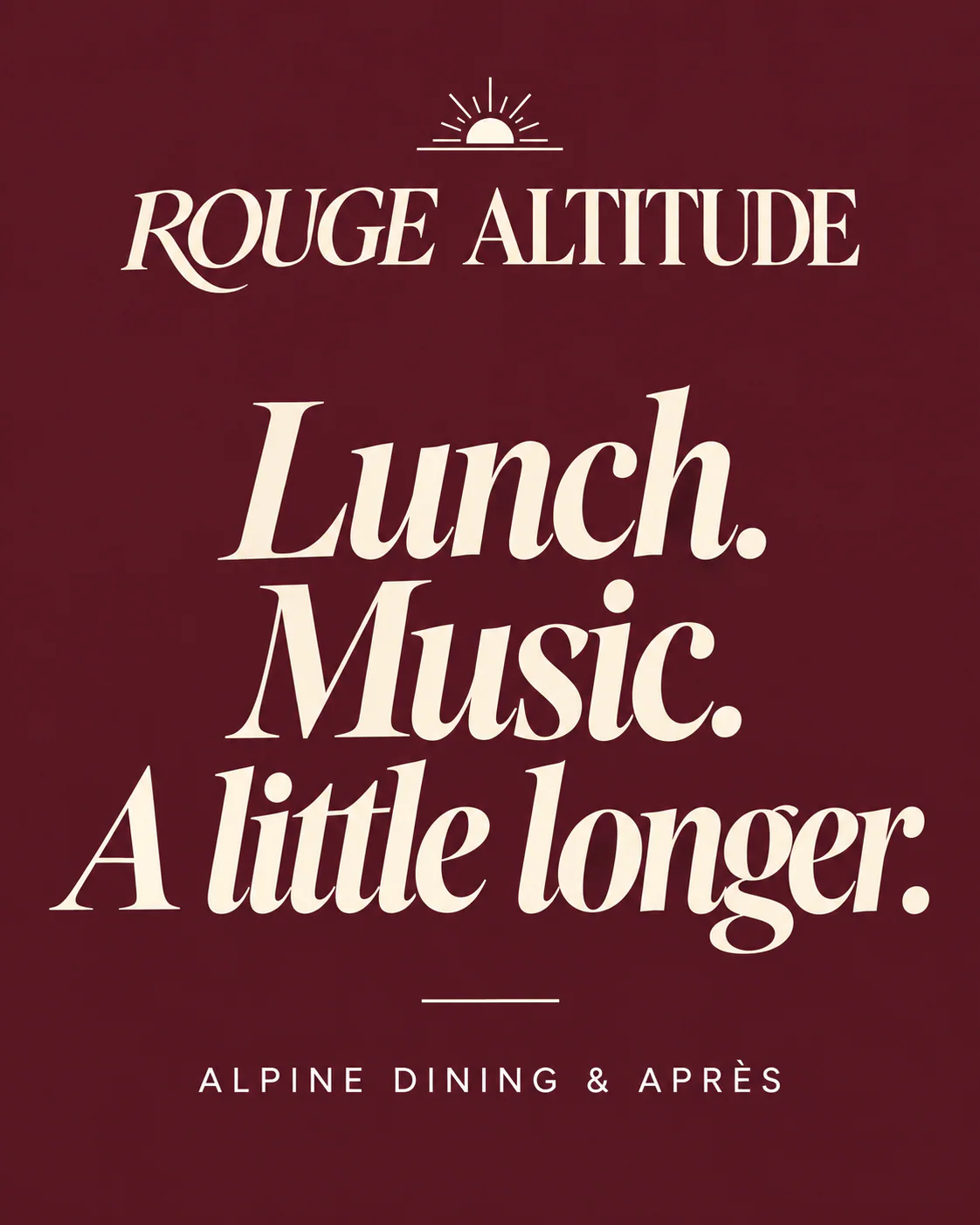 ROUGE ALTITUDE · Feed · variation 3