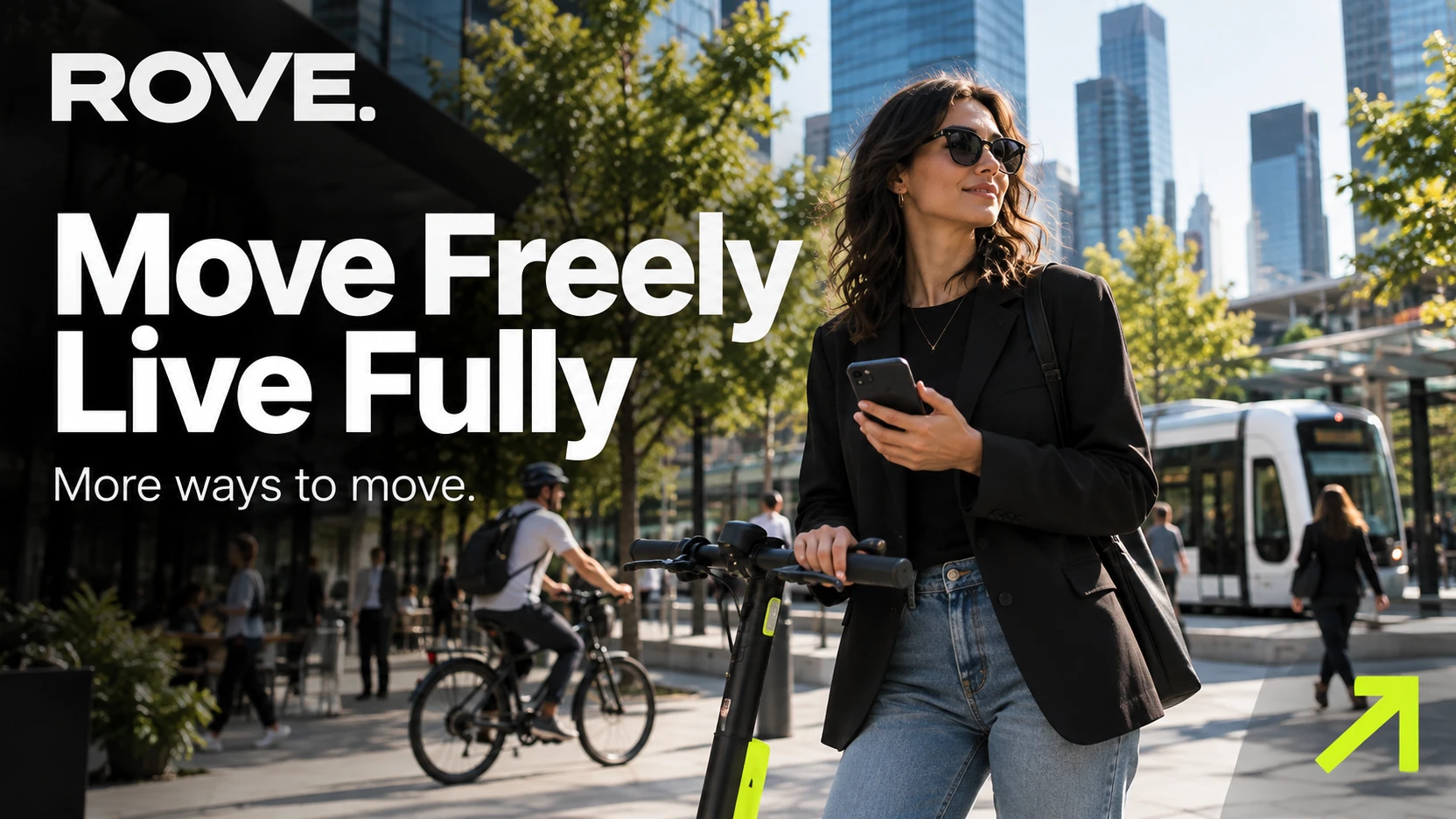 ROVE MOBILITY · A city experienced in motion.