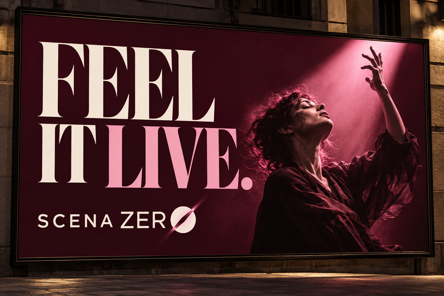 SCENA ZERO · Outdoor · placement mockup