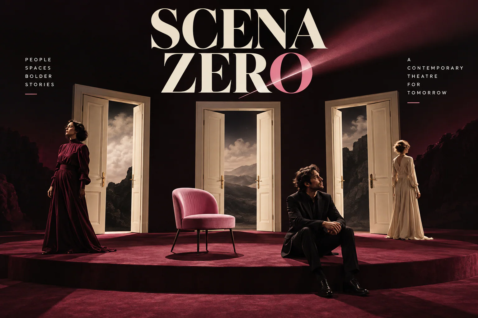 SCENA ZERO · The stage of open doors