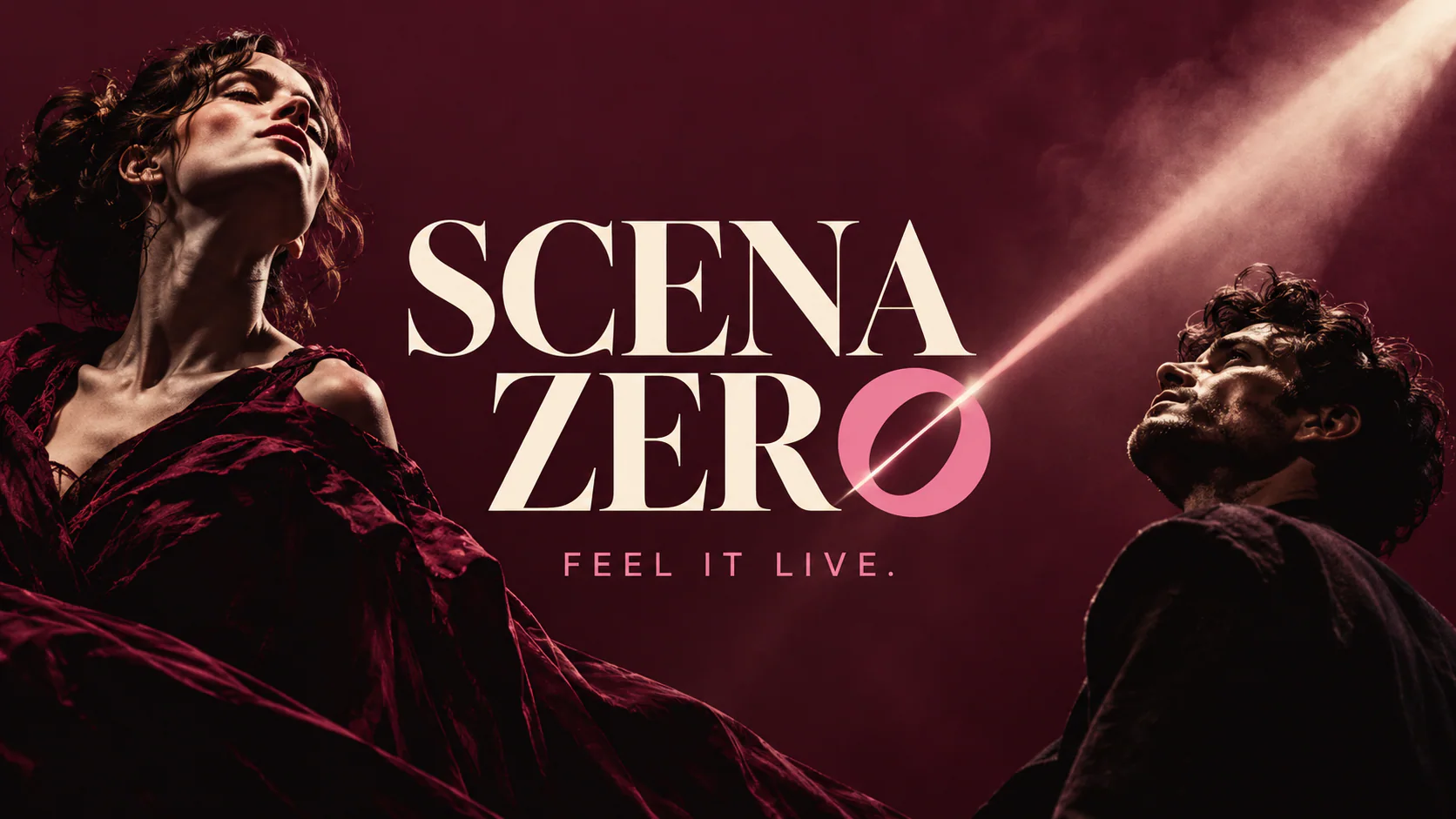 SCENA ZERO · Digital ad · landscape format