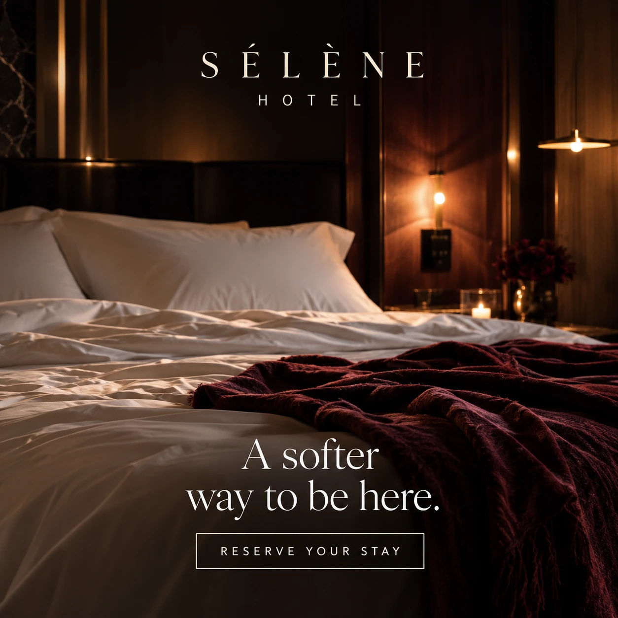 SÉLÈNE HOTEL · Digital ads / PPC 007 · The brand world