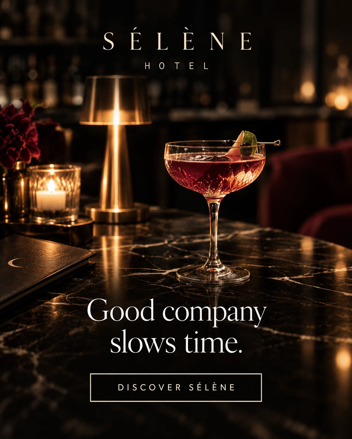 SÉLÈNE HOTEL · Digital ads / PPC 012 · The brand world