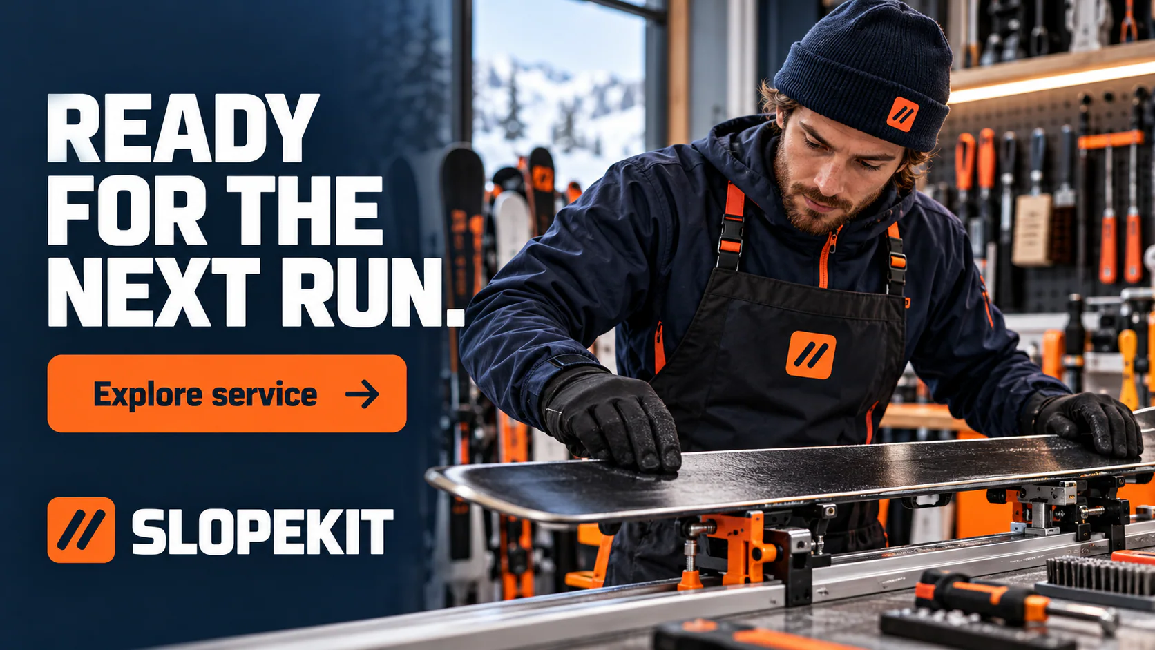SLOPEKIT · Key visual 3 · Rental made simple