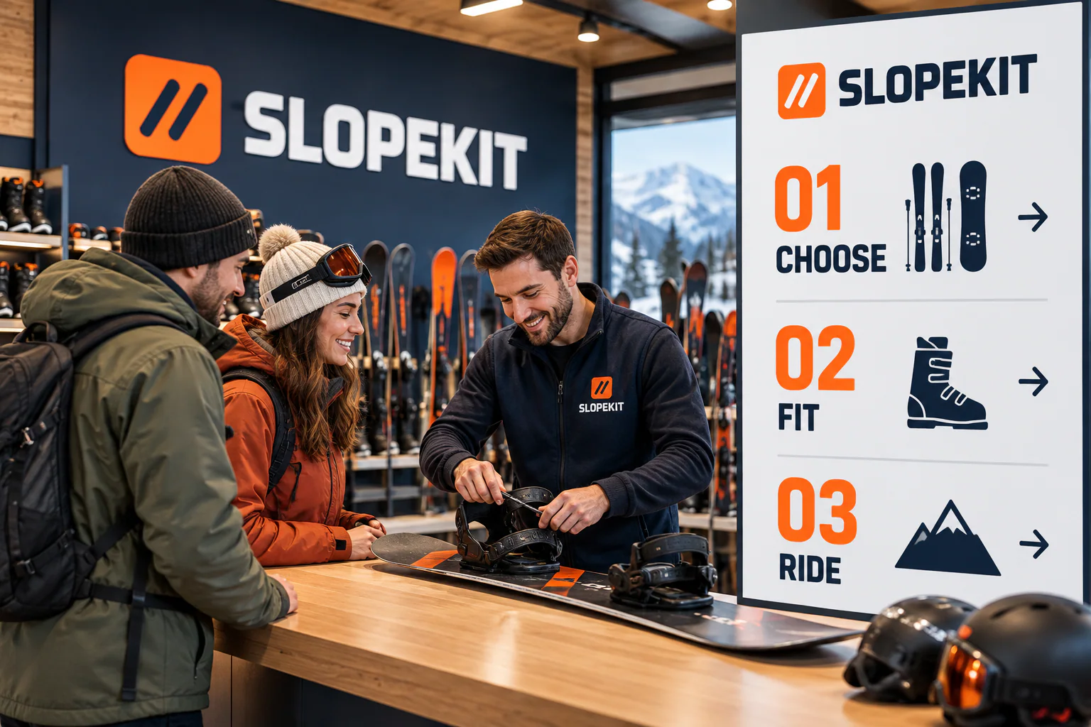 SLOPEKIT · Identity in use · mockup
