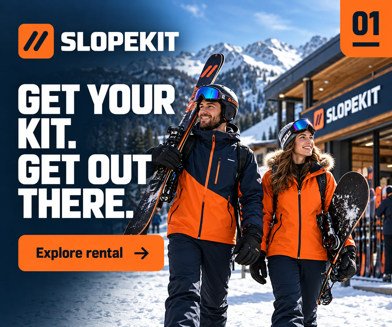 SLOPEKIT · Digital ad · display format
