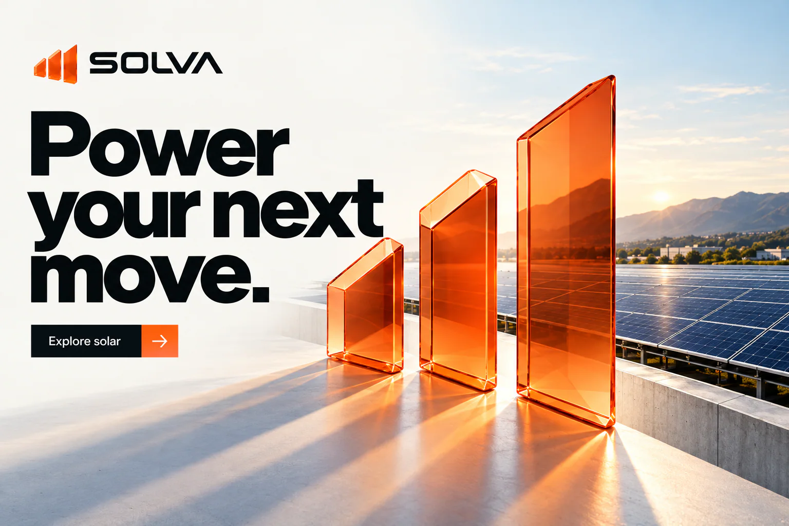 SOLVA · Power your next move.