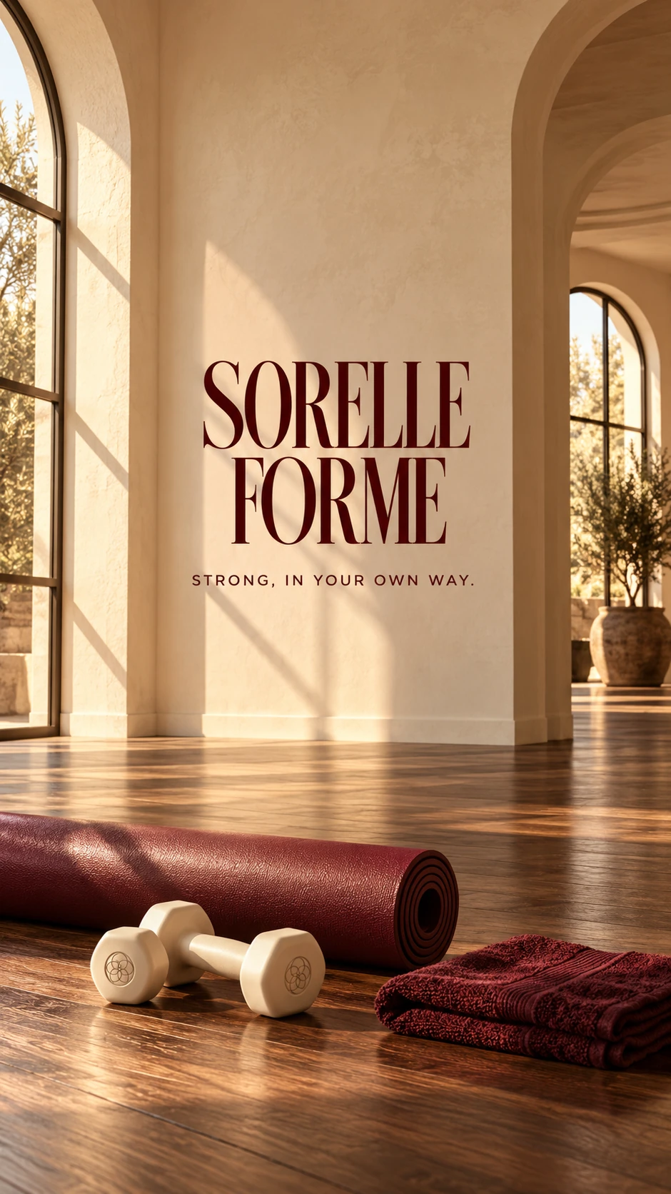 SORELLE FORME · Vertical format · static visual