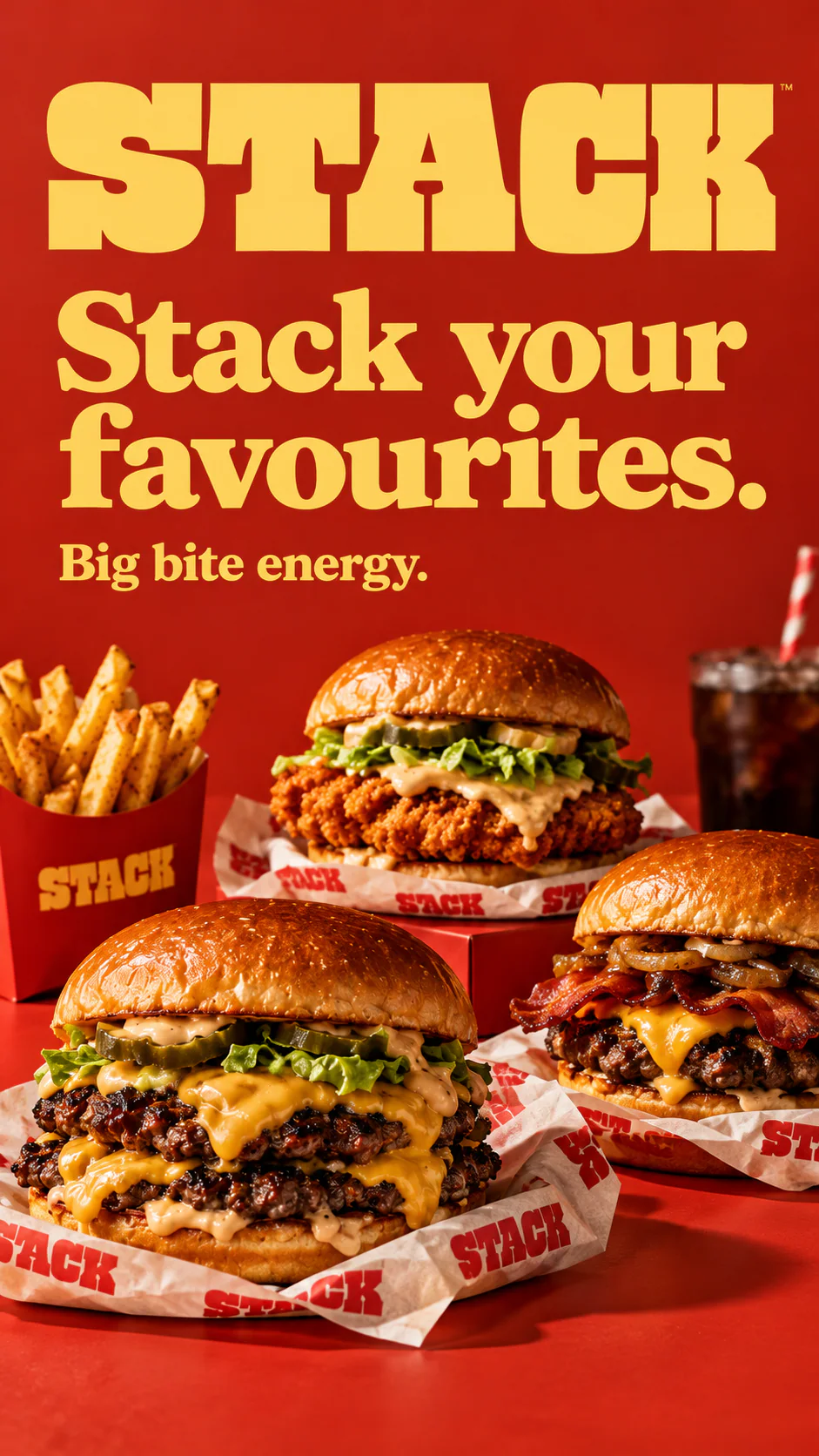 STACK · Vertical format · variation 1