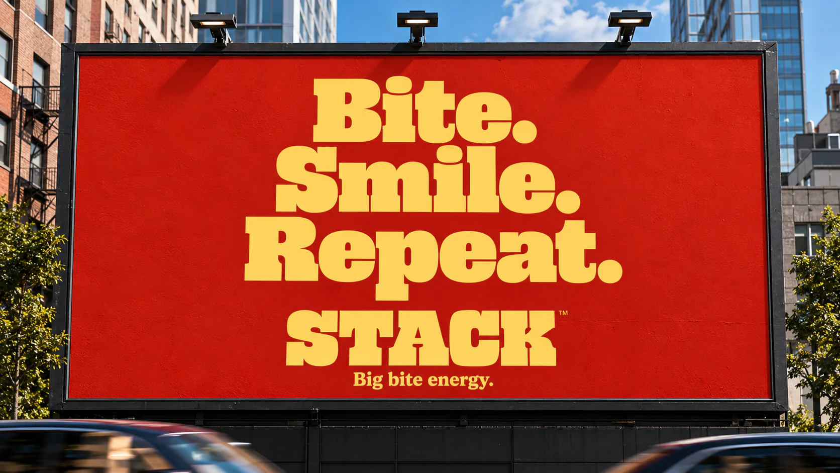 STACK · Outdoor · placement mockup