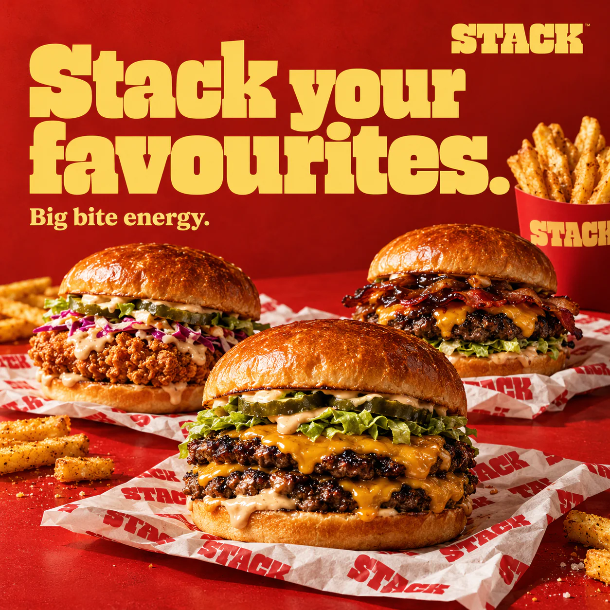 STACK · The lineup