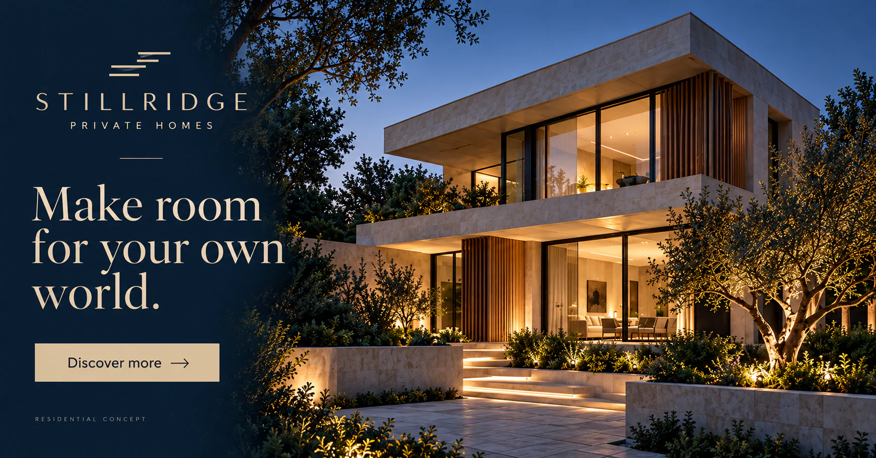 STILLRIDGE · Digital ad · landscape format