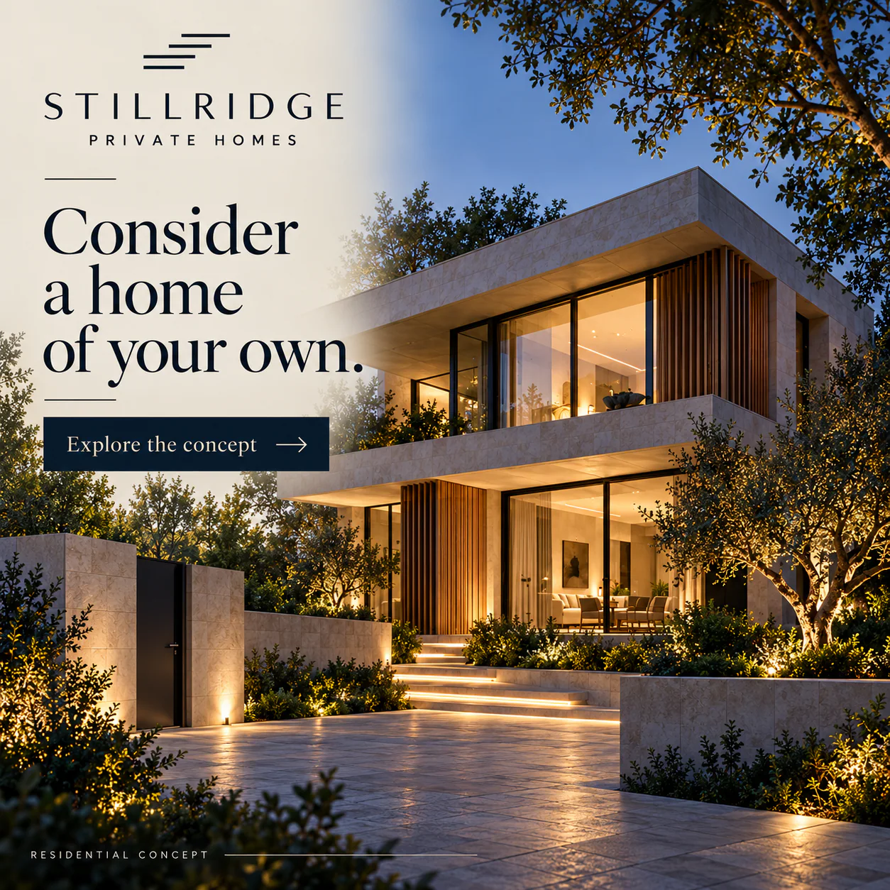STILLRIDGE · Digital ad 2 · Evening light