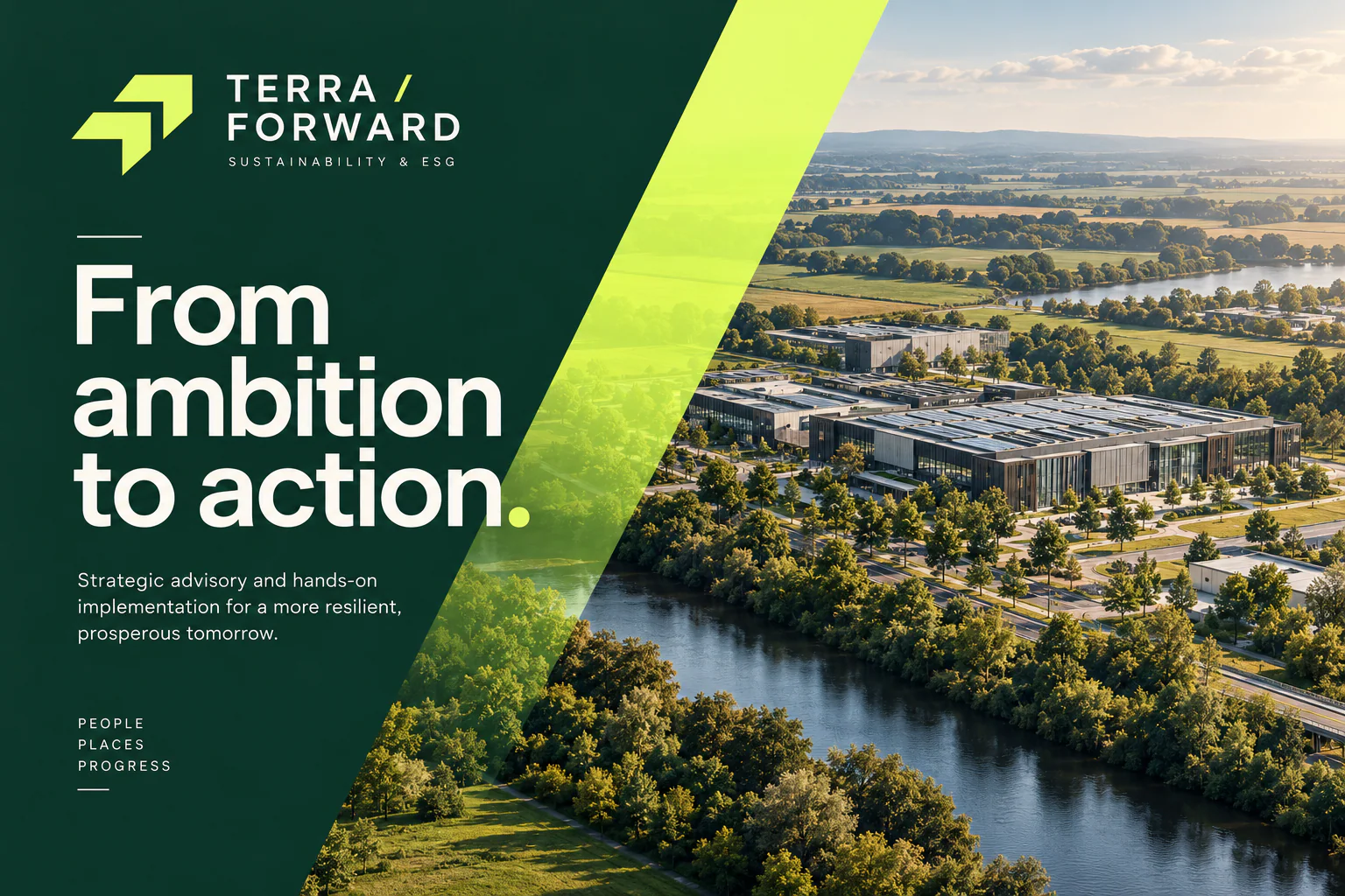 TERRA / FORWARD · From ambition to action.