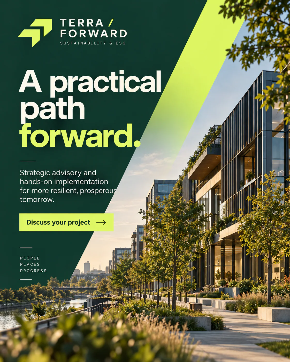TERRA / FORWARD · Digital ad · display format