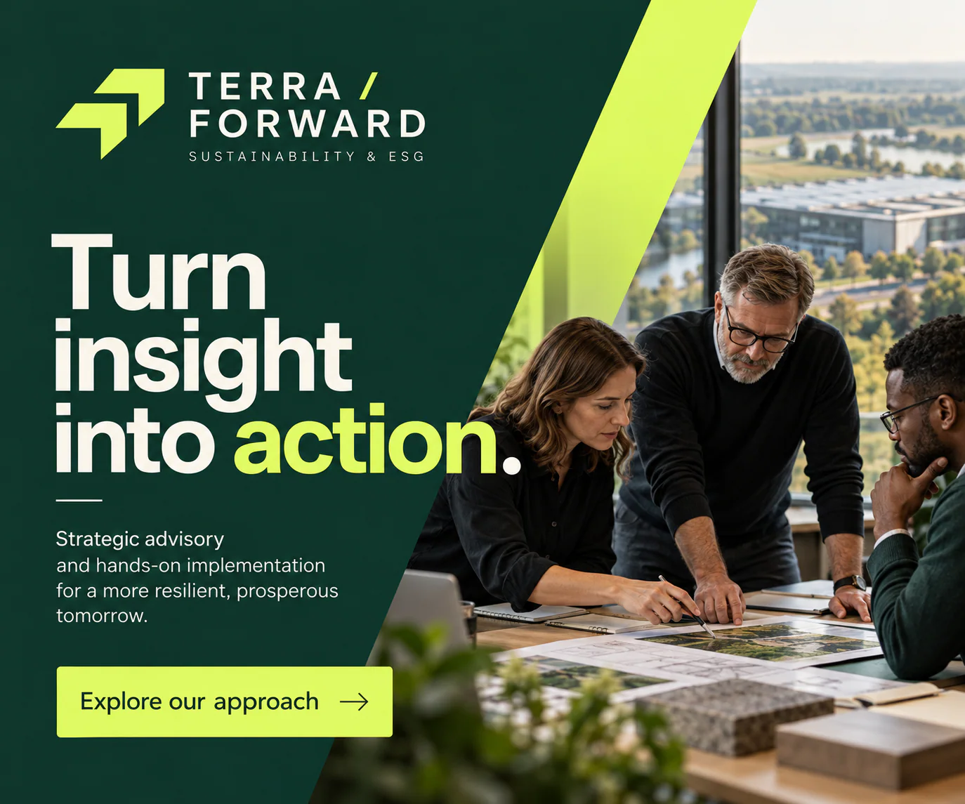 TERRA / FORWARD · Digital ad 5 · The forward slash