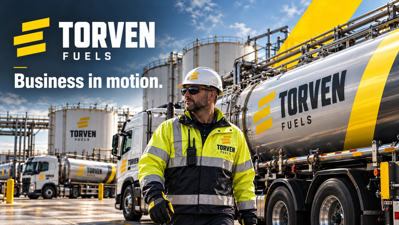 TORVEN FUELS · Key visual: people and experience · The person behind supply