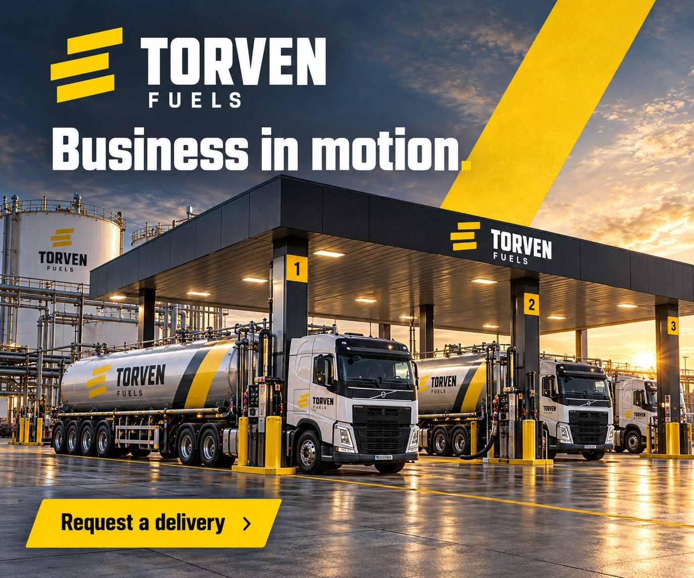 TORVEN FUELS · Digital ad · display format
