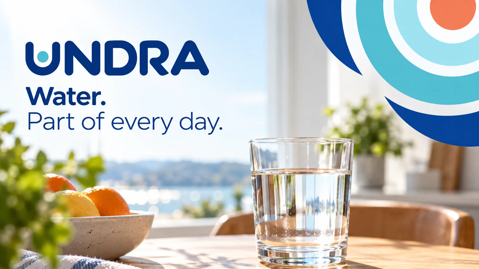 UNDRA · A water utility that shows the work behind the tap.