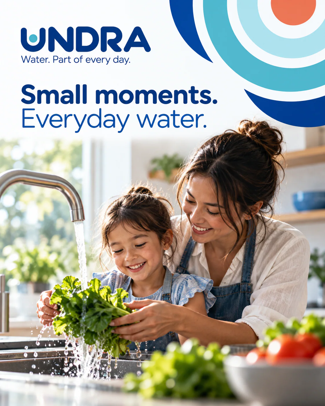 UNDRA · Key visual 2 · Concentric circles