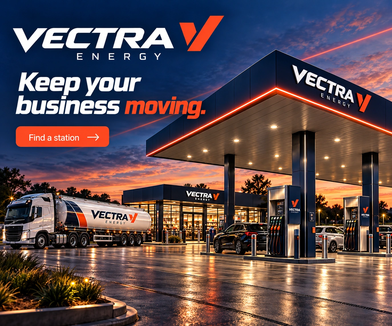 VECTRA ENERGY · Reclamă digitală · format display