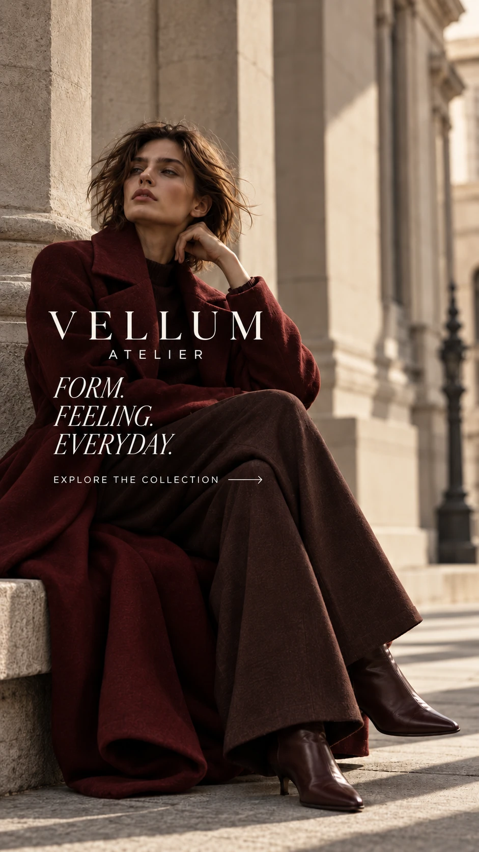 VELLUM ATELIER · Social media 010 · A quieter kind of presence.