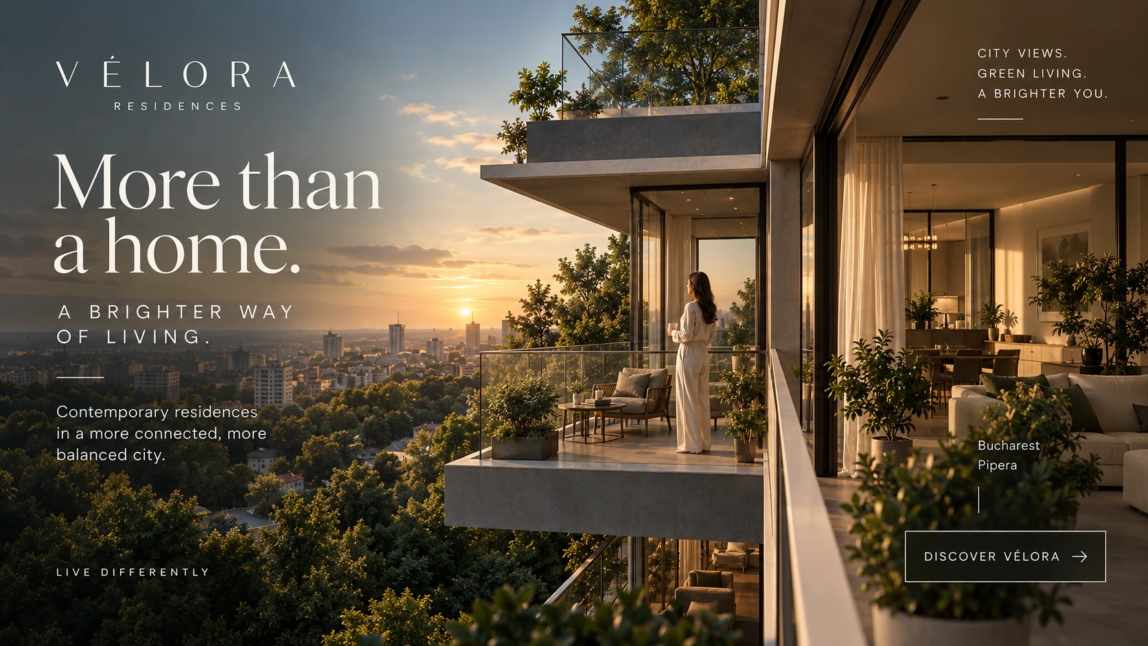 VÉLORA RESIDENCES · From imagining a life to arranging a viewing.