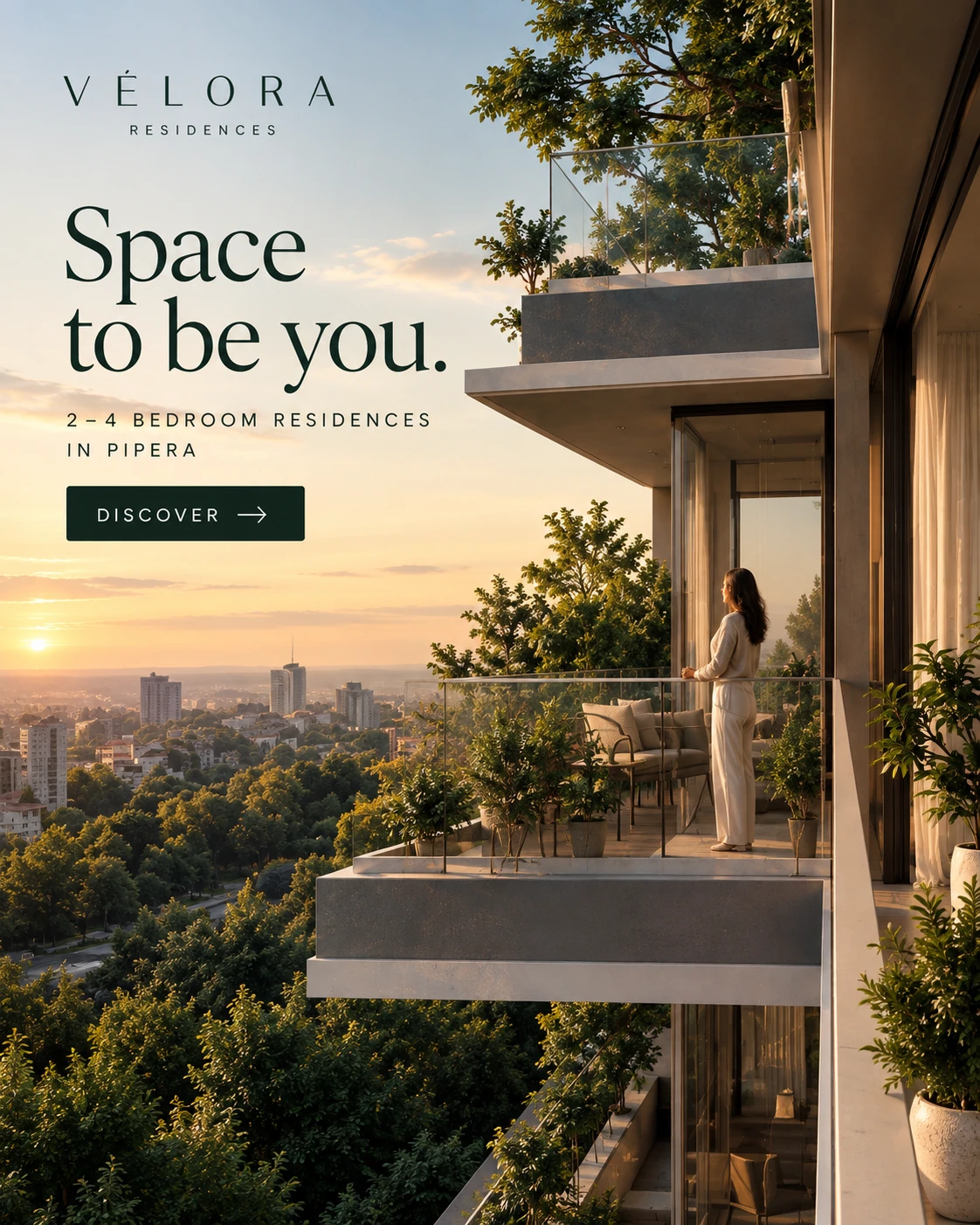 VÉLORA RESIDENCES · Digital ads / PPC 006 · The brand world