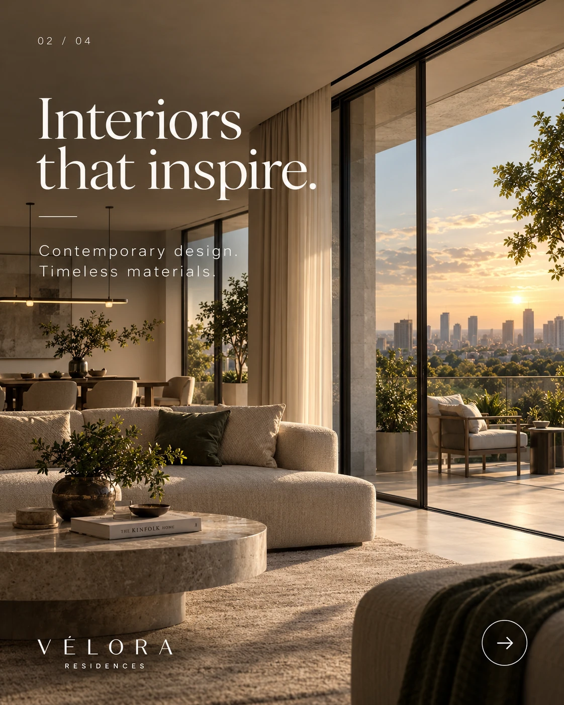 VÉLORA RESIDENCES · Digital ads / PPC 007 · The brand world