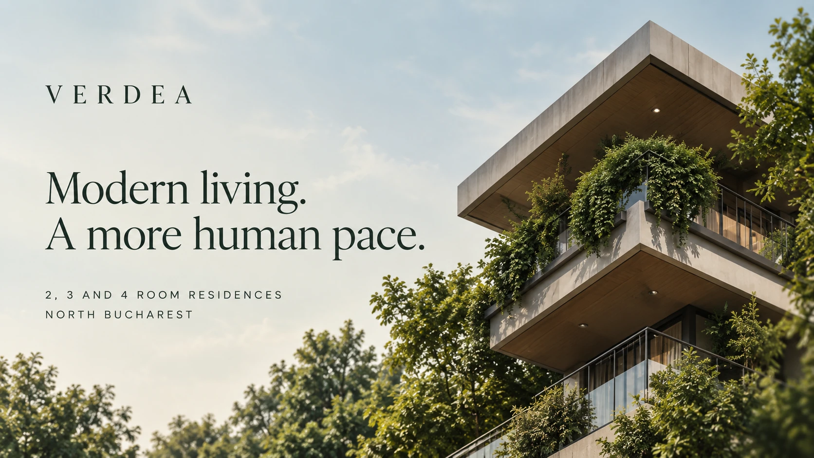 VERDEA RESIDENCES · Light and space become reasons to choose.