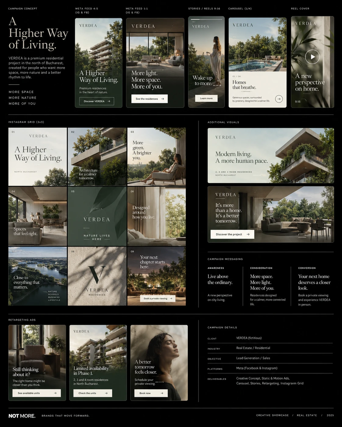 VERDEA RESIDENCES · Digital ads / PPC 003 · The brand world